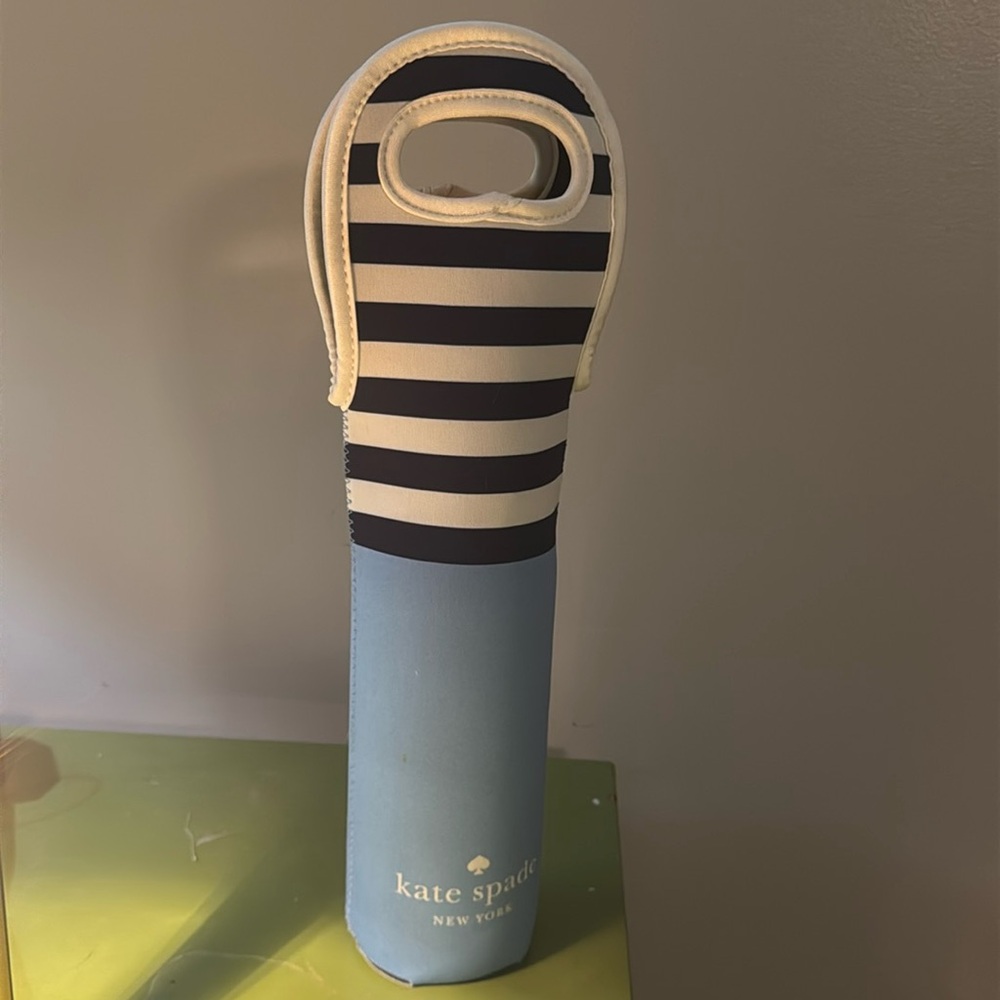 KATE SPADE NEOPRENE wine or similar bottle tote  (C01)
